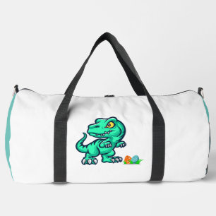 Bolso De Deporte Grande dinosaurio con huevos