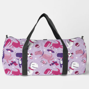 Bolso De Deporte Grande Dinosaurios Espaciales, Dinosaurios Cutos, Estrell