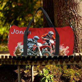 Bolso De Deporte Grande Dirt Bike Riders Motocross Carreras