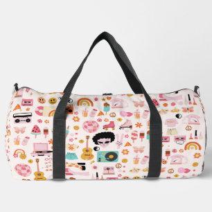 Bolso De Deporte Grande disco 1970 alien funky groovy