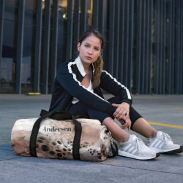 Bolso De Deporte Grande Diseño moderno de conchas marinas monográficas