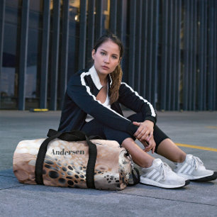 Bolso De Deporte Grande Diseño moderno de conchas marinas monográficas