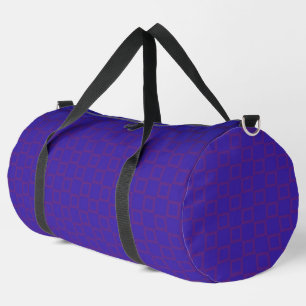 Bolso De Deporte Grande Diseño moderno Print Cut Sew Bag Blue Purple
