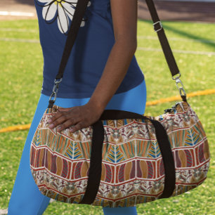 Bolso De Deporte Grande Diseño tribal africano