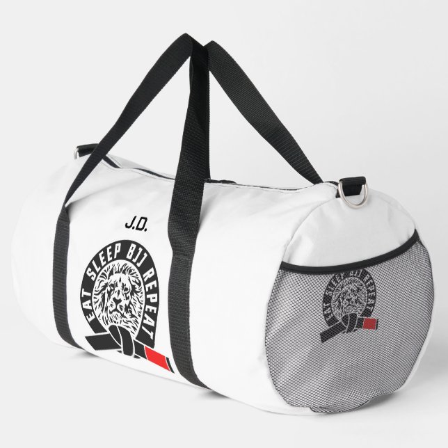 Bolso De Deporte Grande Dormir BJJ Repetir Gi "Personalizable" (Esquina derecha)