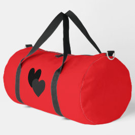 Bolso De Deporte Grande Dos Corazones Grande