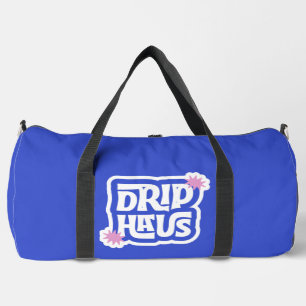 Bolso De Deporte Grande Drip Haus – Logotipo Retro Divertido