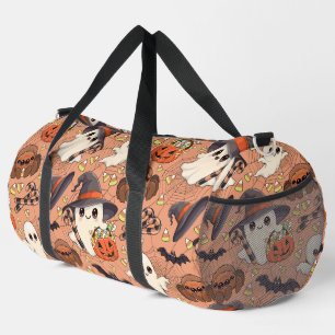 Bolso De Deporte Grande Dulce Fantasma de Halloween al Estilo Kawaii