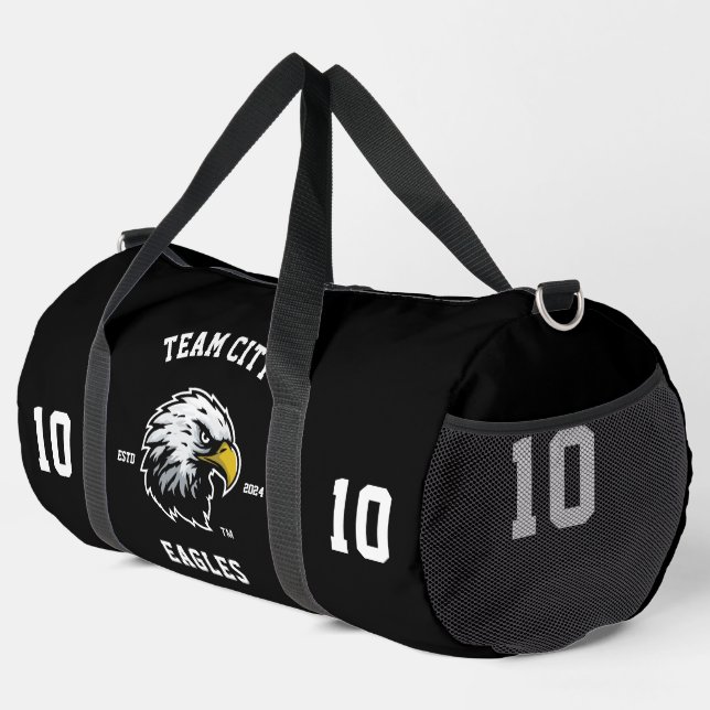 Bolso De Deporte Grande Eagles "Customizable" Sport Team (Esquina derecha)