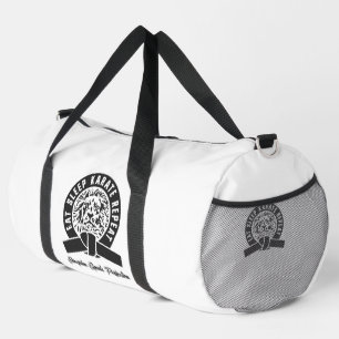 Bolso De Deporte Grande Eat Sleep Karate Repetir "Disciplina = Perfección"