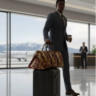 Bolso De Deporte Grande Edición de jet privado Achempong: Carry de oro cri