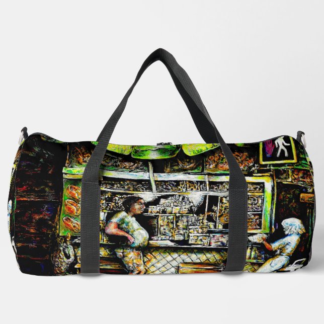 Bolso De Deporte Grande Efusivo (Anverso)
