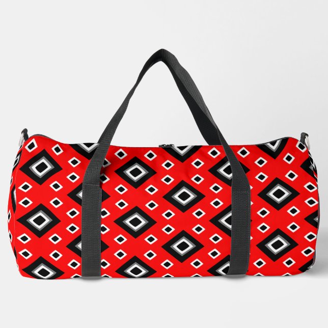 Bolso De Deporte Grande Eje Rojo (Anverso)