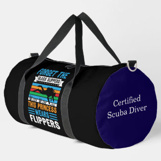 Bolso De Deporte Grande El elegante buceo Scuba en colisiones submarinas
