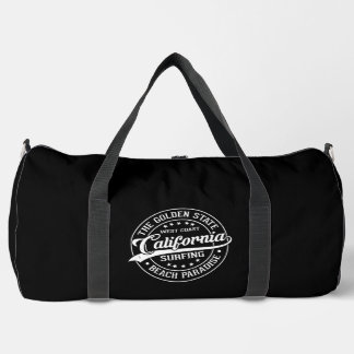 Bolso De Deporte Grande El estado dorado: Los vibrantes de surf en Califor