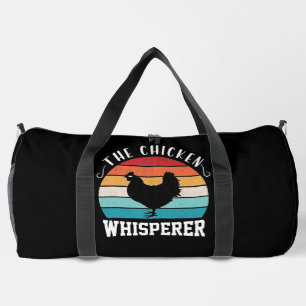 Bolso De Deporte Grande El Estiloso Susurrador de Pollo