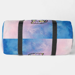 Bolso De Deporte Grande El Gótico Kawaii Pastel Patchwork Gótico Creepy