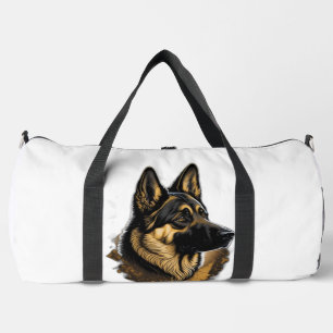 Bolso De Deporte Grande El Pastor Alemán 004 