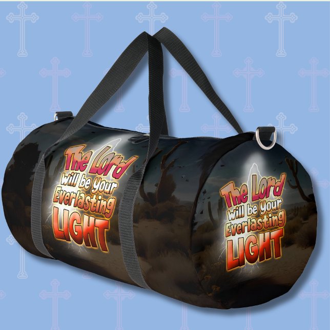 Bolso De Deporte Grande El Señor Será Tu Luz Eterna (Subido por el creador)