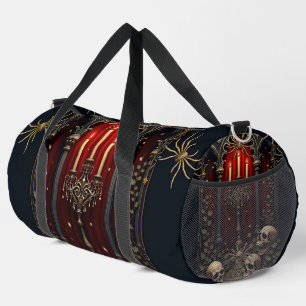 Bolso De Deporte Grande Elegancia gótica oscura. Impresionante arco