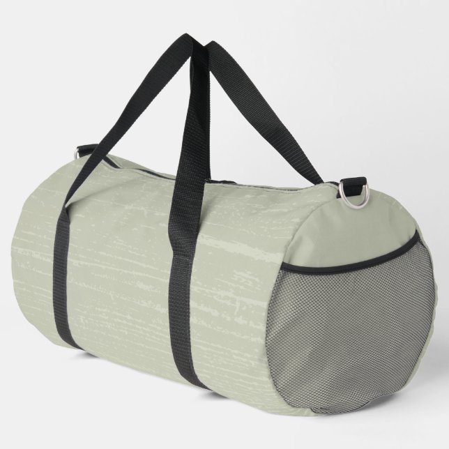 Bolso De Deporte Grande Elegante Grano de Madera Verde Sage (Esquina derecha)