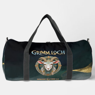 Bolso De Deporte Grande Emblema de Cabra de Grimmloch Juego de Rol de Fant