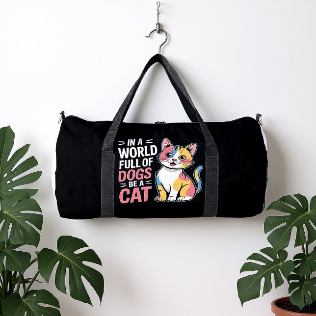 Bolso De Deporte Grande Embrace Feline Individuality (Subido por el creador)
