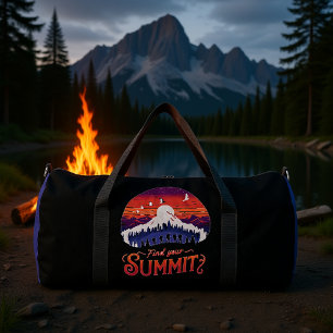 Bolso De Deporte Grande ¿Encuentra Tu Cima? Caminata Nocturna