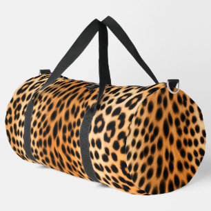 Bolso De Deporte Grande Energía de Leopardo Salvaje – Moda de Impresión An