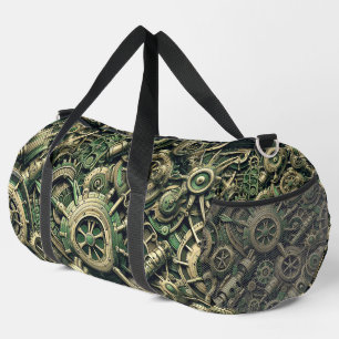 Bolso De Deporte Grande Engranajes de relojería industriales Steampunk ver
