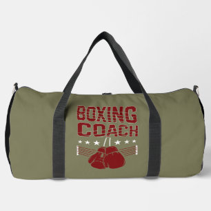 Bolso De Deporte Grande Entrenador de Boxeo Guantes Rojos