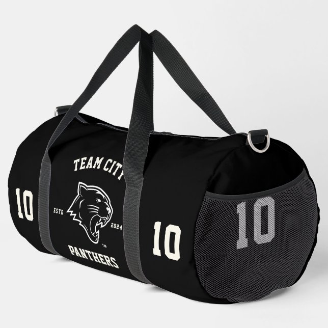 Bolso De Deporte Grande Equipo Deportivo "Personalizable" de Panthers (Esquina derecha)
