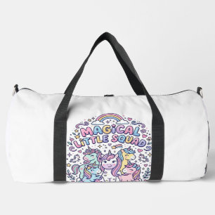 Bolso De Deporte Grande Equipo Mágico Pequeño Unicornio Diseño Gráfico Pro