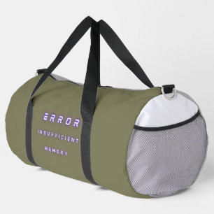 Bolso De Deporte Grande error de memoria insuficiente