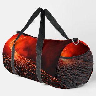 Bolso De Deporte Grande erupción volcánica