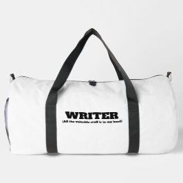 Bolso De Deporte Grande Escritor Divertido ¡Todo lo valioso está en mi cab