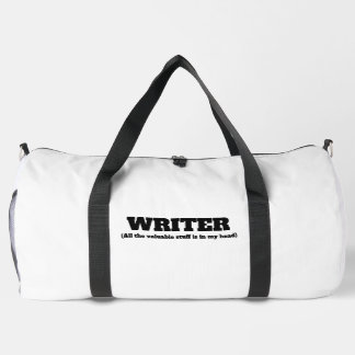 Bolso De Deporte Grande Escritor Divertido ¡Todo lo valioso está en mi cab
