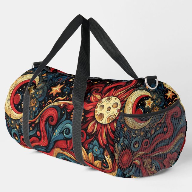 Bolso De Deporte Grande Espacio caprichoso (Esquina derecha)