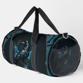 Bolso De Deporte Grande Espectáculo negro majestuoso sentado sobre un ador