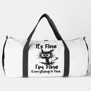 Bolso De Deporte Grande Está Bien Estoy Bien Todo Bien
