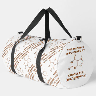 Bolso De Deporte Grande Esta Máquina Está Alimentada Por Teobromina De Cho