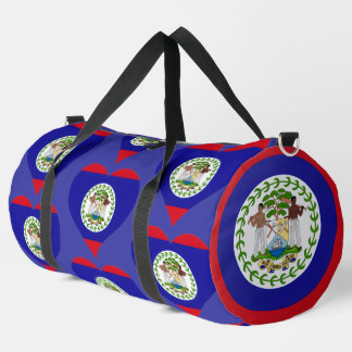 Bolso De Deporte Grande Estadio de la bandera de Belice 