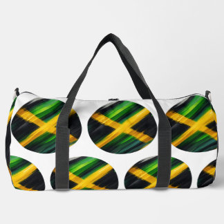 Bolso De Deporte Grande Estadio de la bandera jamaicana 