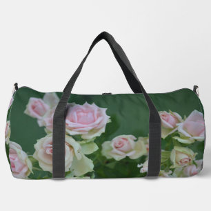 Bolso De Deporte Grande Estética de rosas rosadas pasteles