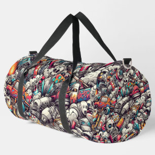 Bolso De Deporte Grande Estilo de graffiti urbano
