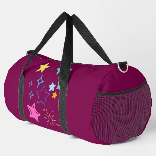 Bolso De Deporte Grande Estrellas Grandes (Esquina derecha)