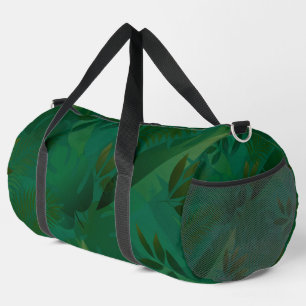 Bolso De Deporte Grande Exóticas Hojas Tropicales Místicas de la Jungla Es