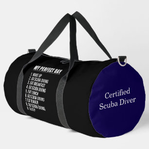 Bolso De Deporte Grande Exploración mágica submarina por un buzo de Scuba