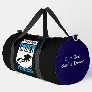 Bolso De Deporte Grande Explorando las profundas profundidades del mundo o
