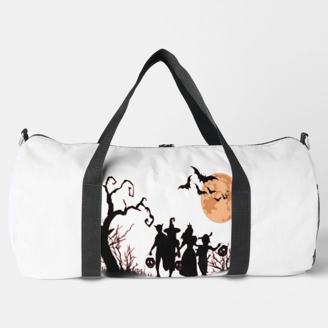 Bolso De Deporte Grande Feliz Halloween (Anverso)
